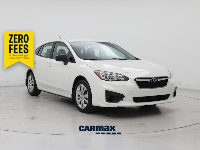 White 2017 Subaru Impreza Sedan Automatic