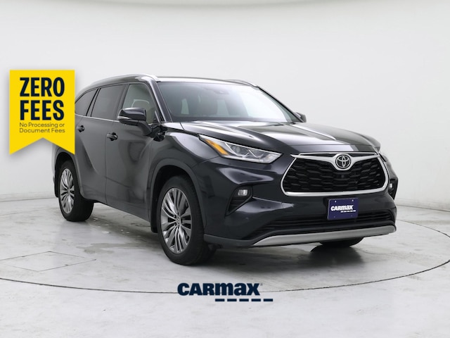 Black 2022 Toyota Highlander SUV / Crossover All-Wheel Drive Automatic