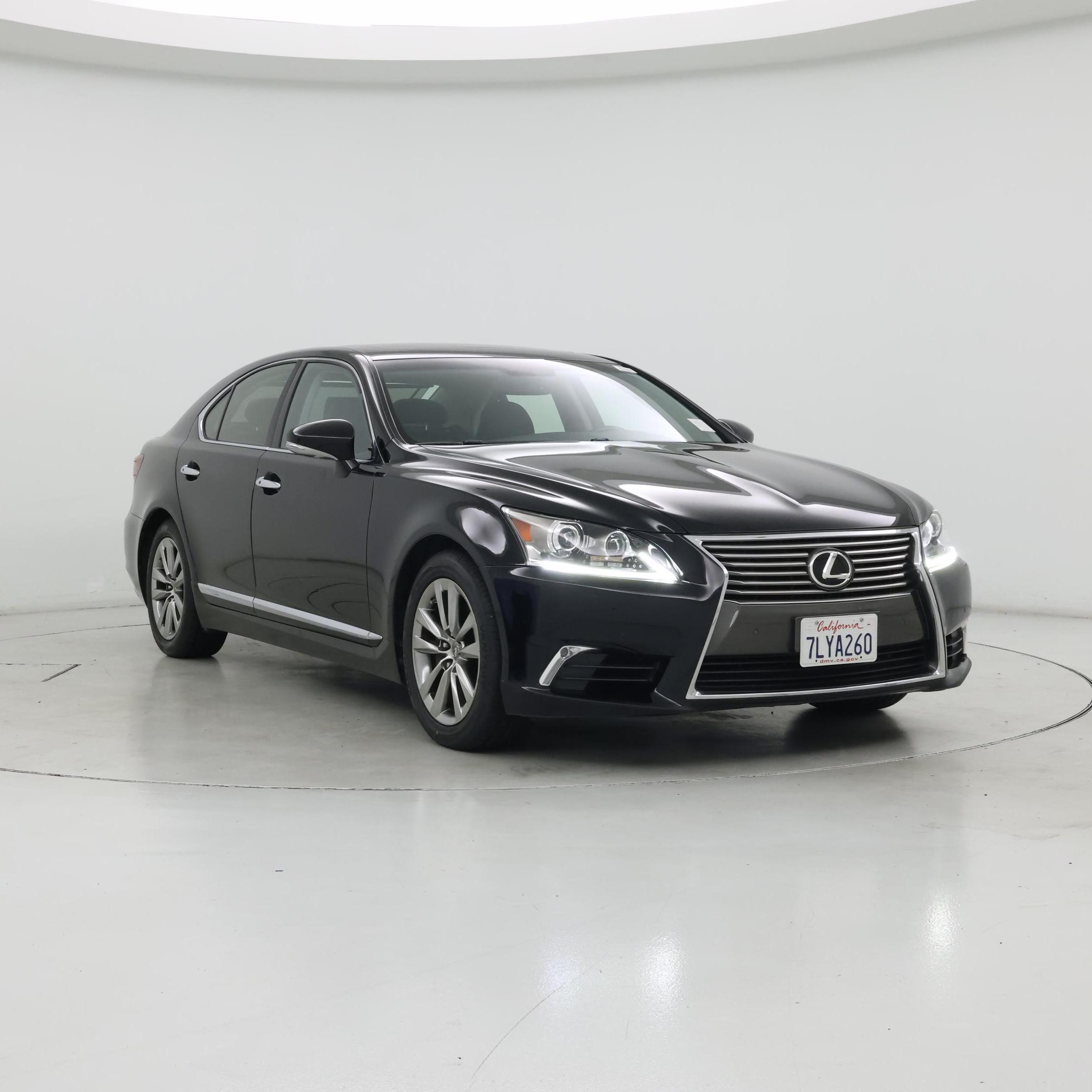 Black 2015 Lexus LS Sedan Rear-Wheel Drive Automatic