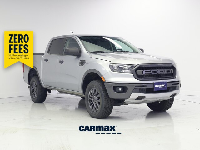 Silver 2020 Ford Ranger Pickup Truck Four-Wheel Drive Automatic