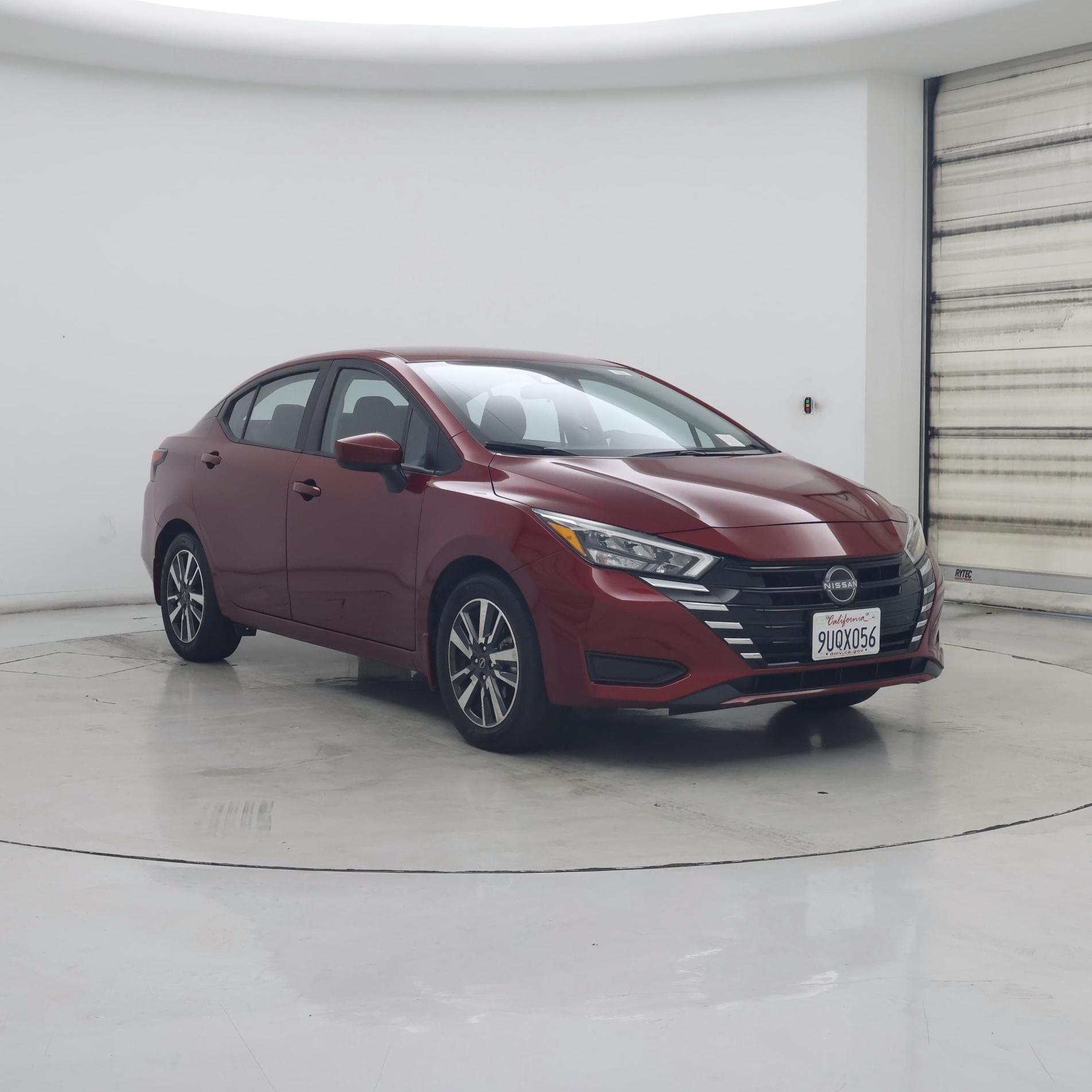 Red 2025 Nissan Versa Sedan Front-Wheel Drive Automatic