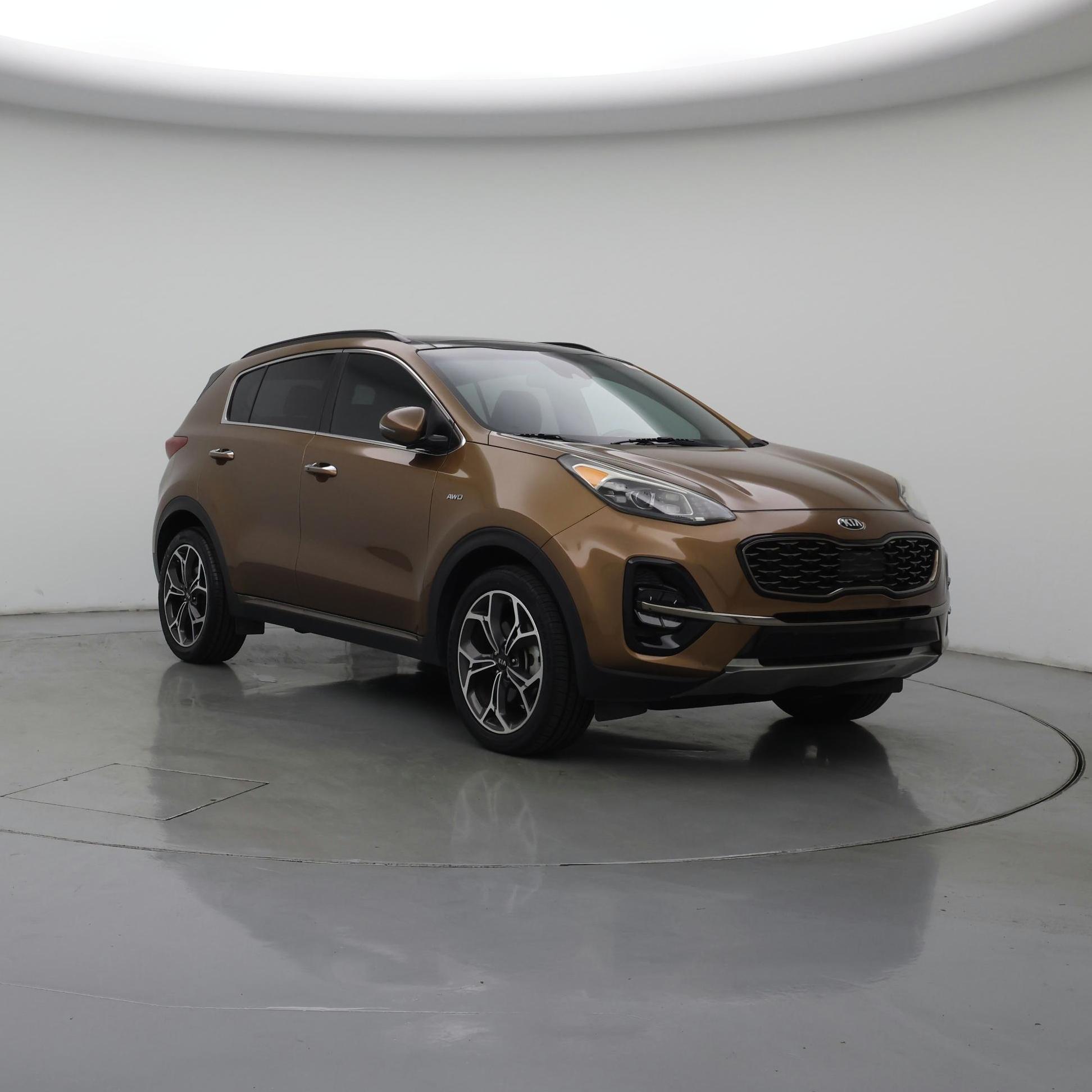 Brown 2020 Kia Sportage SUV / Crossover  Automatic
