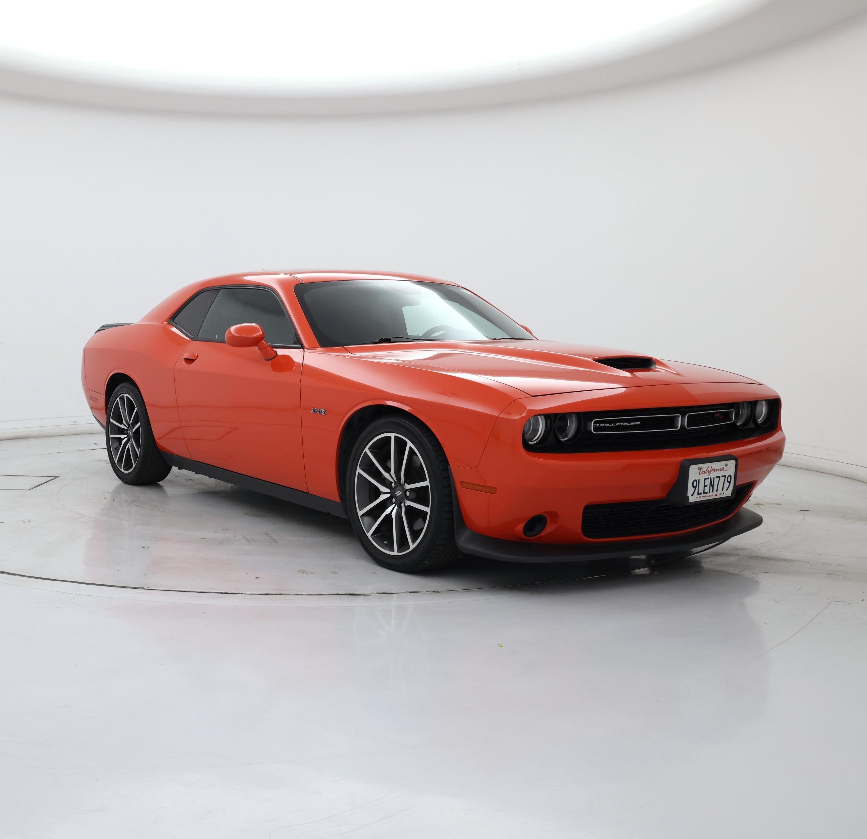 Orange 2023 Dodge Challenger Coupe Rear-Wheel Drive Automatic