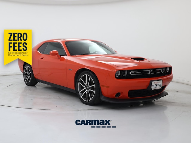 Orange 2023 Dodge Challenger Coupe Rear-Wheel Drive Automatic