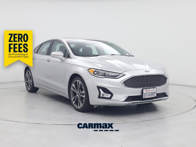 Silver 2019 Ford Fusion Sedan All-Wheel Drive Automatic