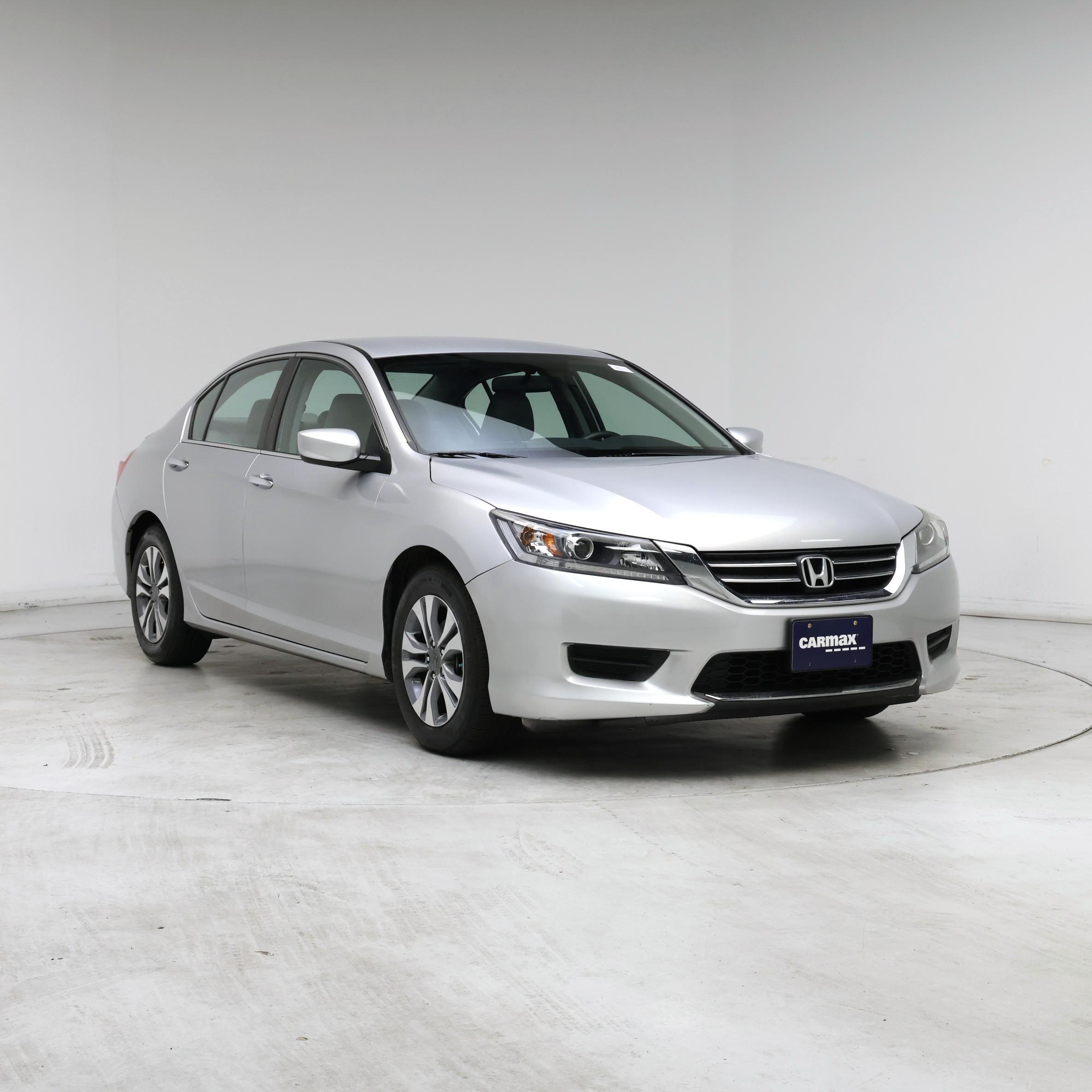 Silver 2015 Honda Accord Sedan Front-Wheel Drive Automatic