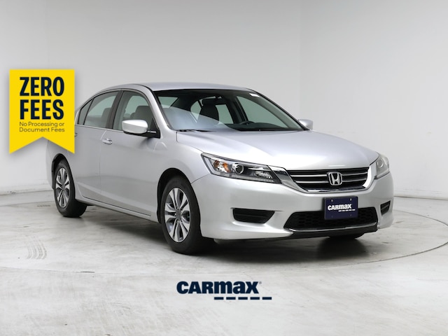 Silver 2015 Honda Accord Sedan Front-Wheel Drive Automatic