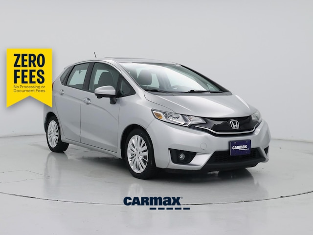 Silver 2015 Honda Fit Hatchback Front-Wheel Drive Automatic