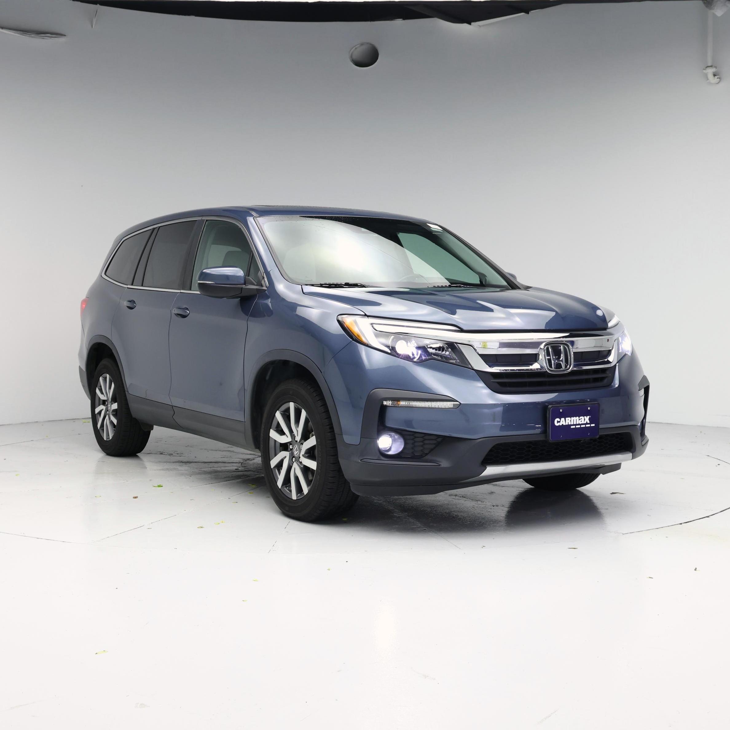 Blue 2021 Honda Pilot SUV / Crossover All-Wheel Drive Automatic