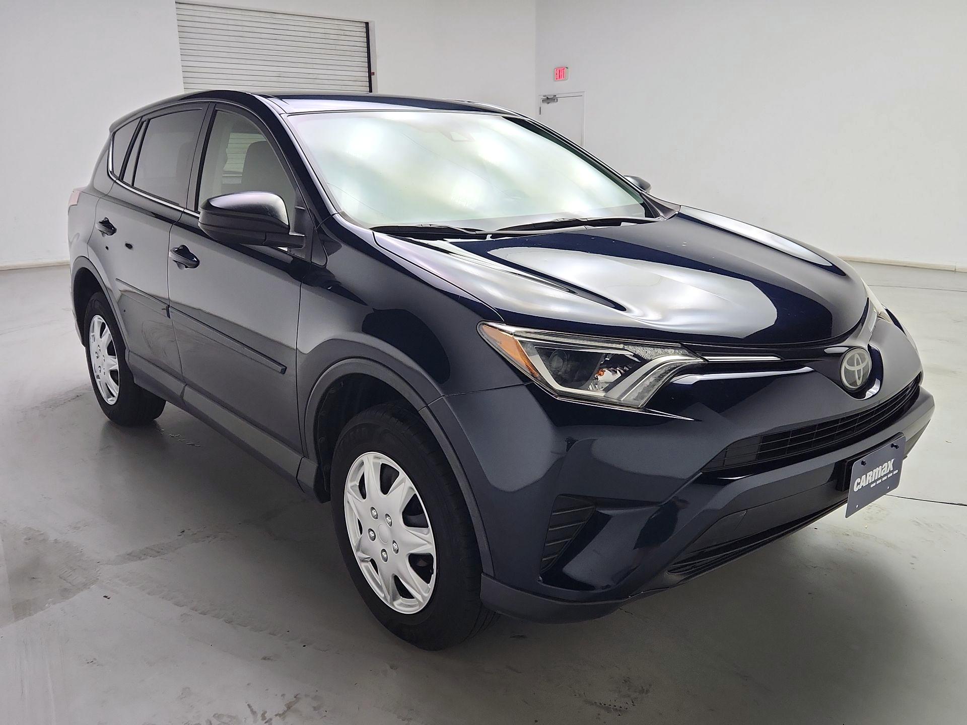 Blue 2017 Toyota RAV4 SUV / Crossover Front-Wheel Drive Automatic
