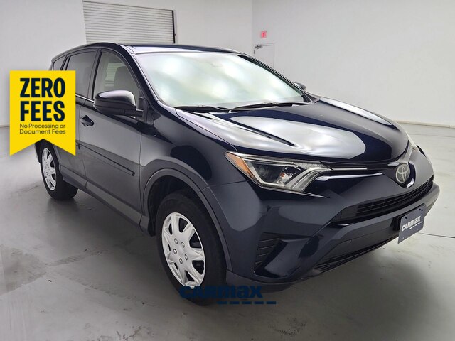 Blue 2017 Toyota RAV4 SUV / Crossover Front-Wheel Drive Automatic