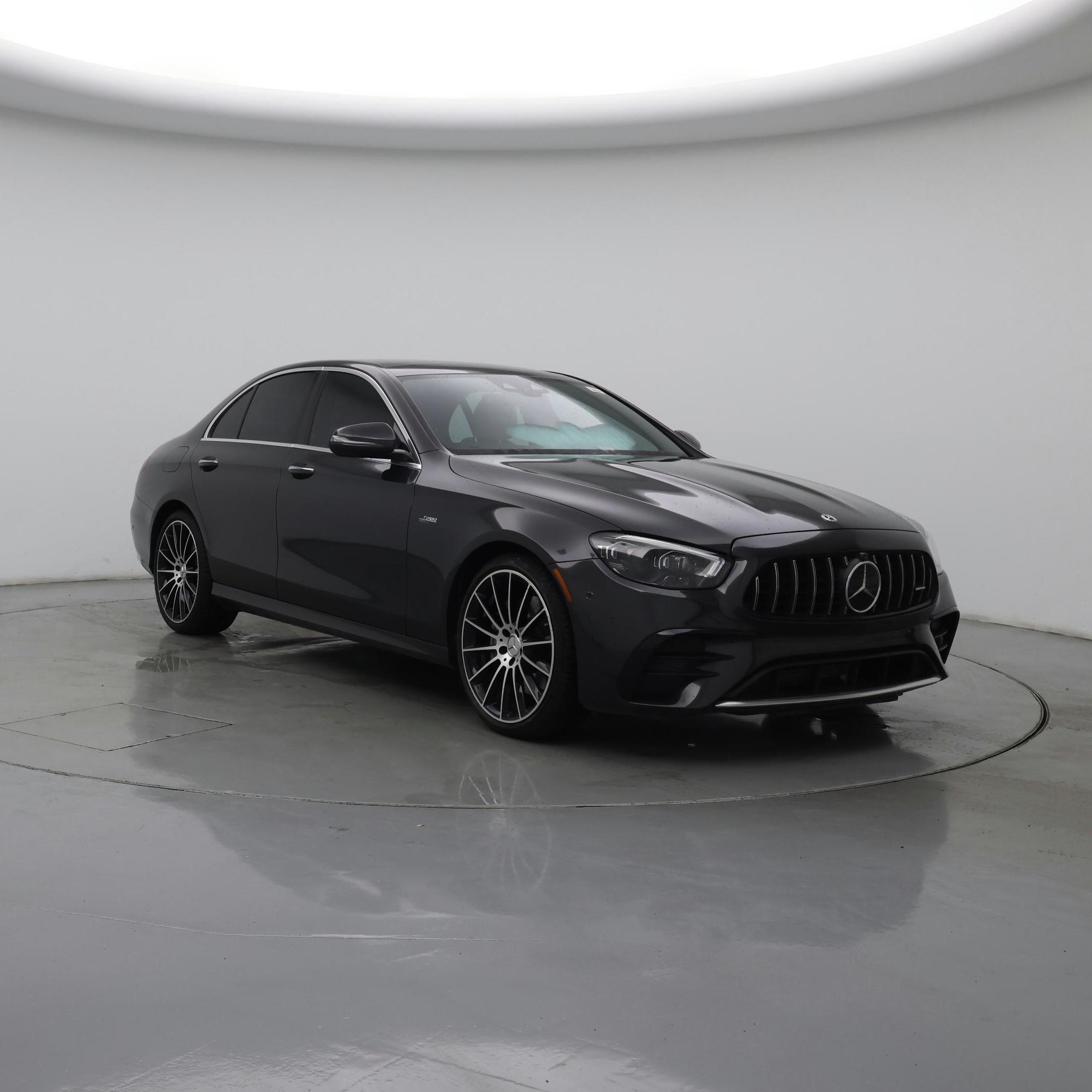 Gray 2022 Mercedes-Benz E-Class Sedan All-Wheel Drive Automatic