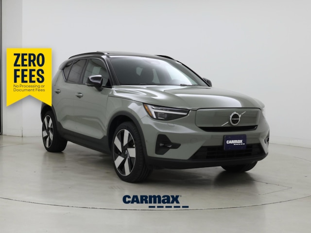 Gray 2023 Volvo XC40 Recharge SUV / Crossover All-Wheel Drive Automatic