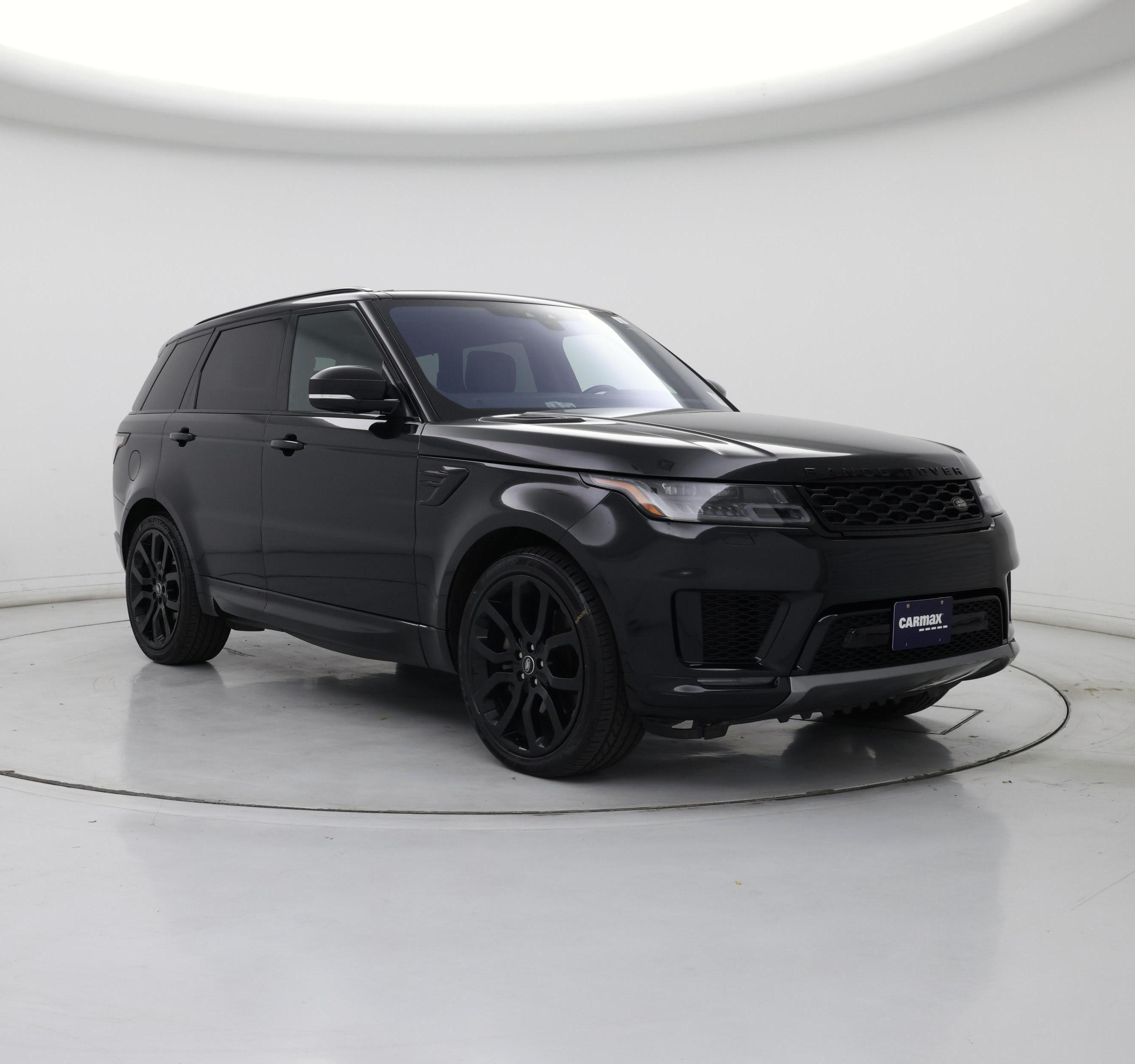 Black 2022 Land Rover Range Rover Sport Pickup Truck All-Wheel Drive Automatic