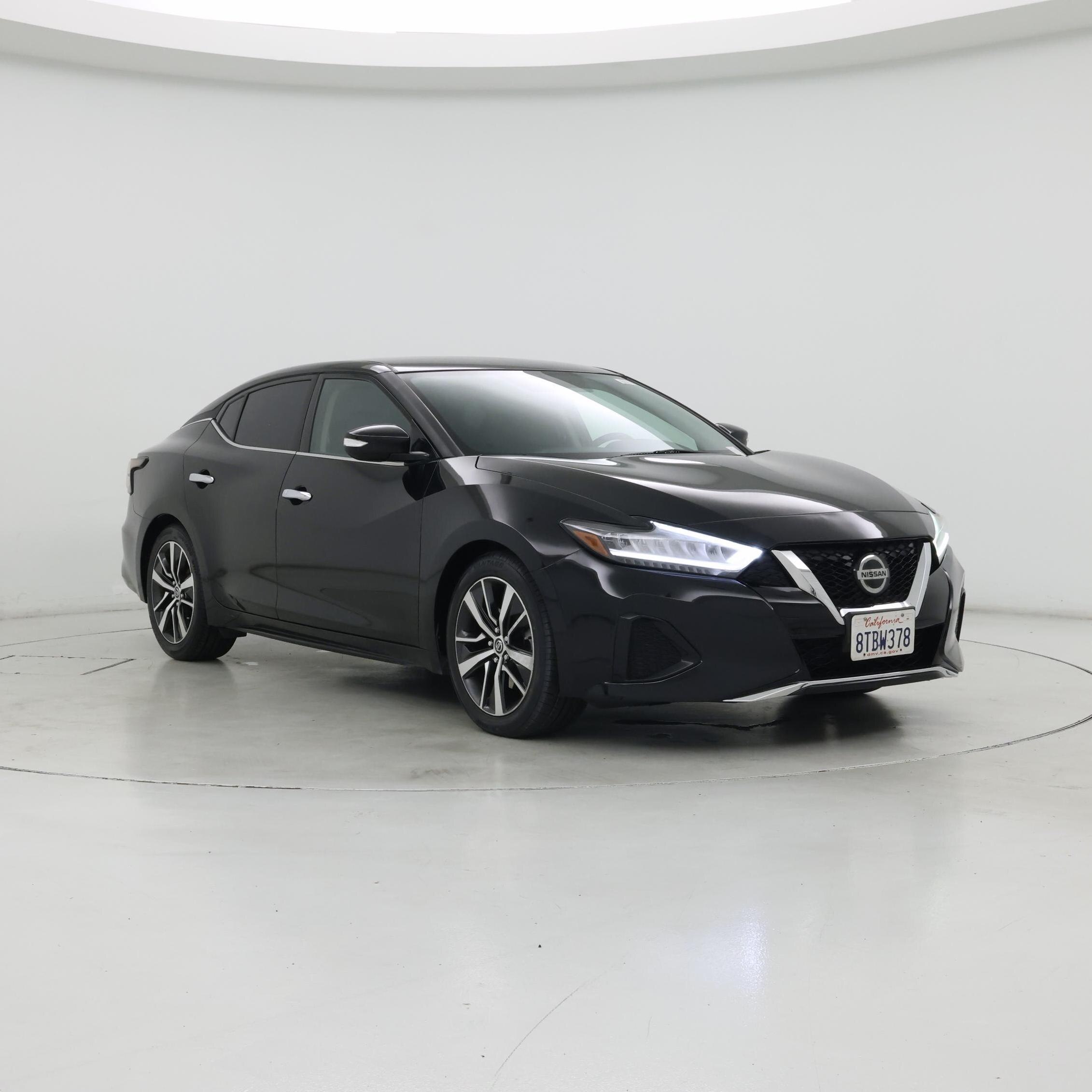 Black 2019 Nissan Maxima Sedan Front-Wheel Drive Automatic