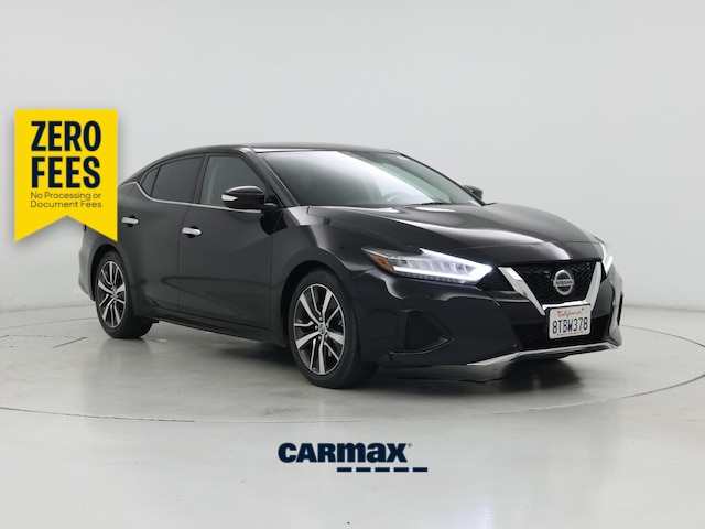 Black 2019 Nissan Maxima Sedan Front-Wheel Drive Automatic