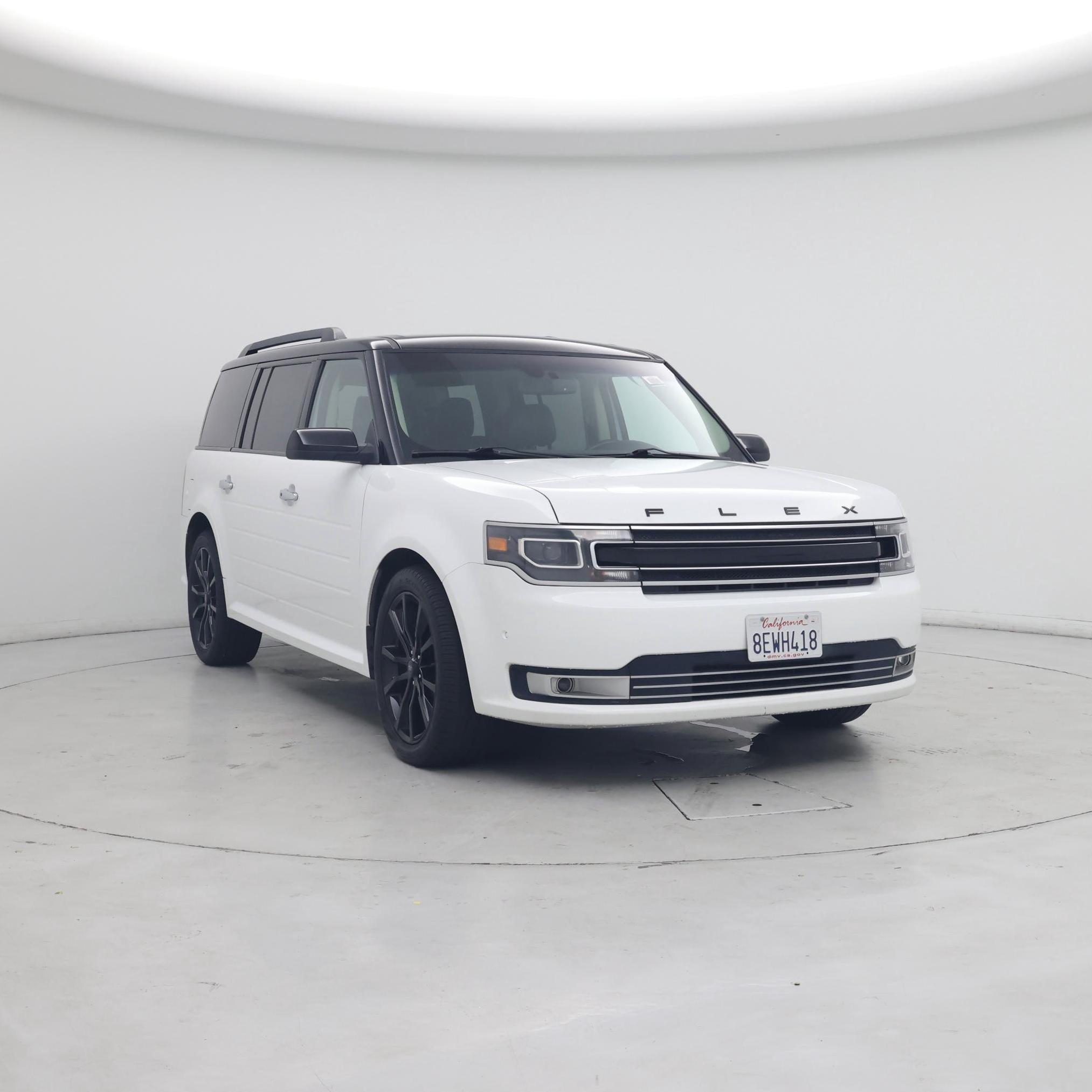 White 2018 Ford Flex SUV / Crossover All-Wheel Drive Automatic