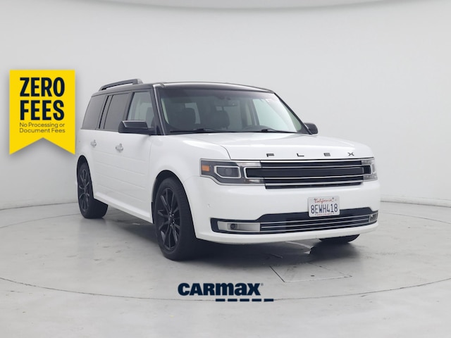 White 2018 Ford Flex SUV / Crossover All-Wheel Drive Automatic