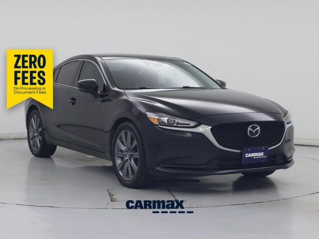 Black 2021 Mazda MAZDA6 Sedan Front-Wheel Drive Automatic