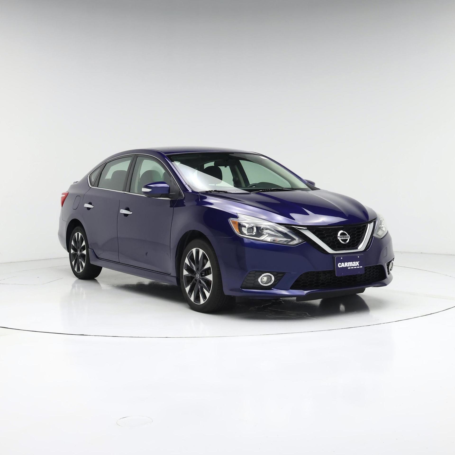 Blue 2016 Nissan Sentra Sedan Front-Wheel Drive Automatic
