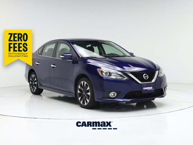 Blue 2016 Nissan Sentra Sedan Front-Wheel Drive Automatic