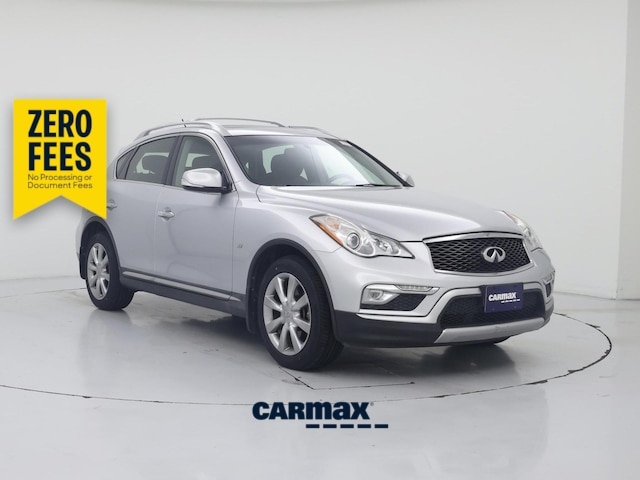 Silver 2017 INFINITI QX50 SUV / Crossover Rear-Wheel Drive Automatic