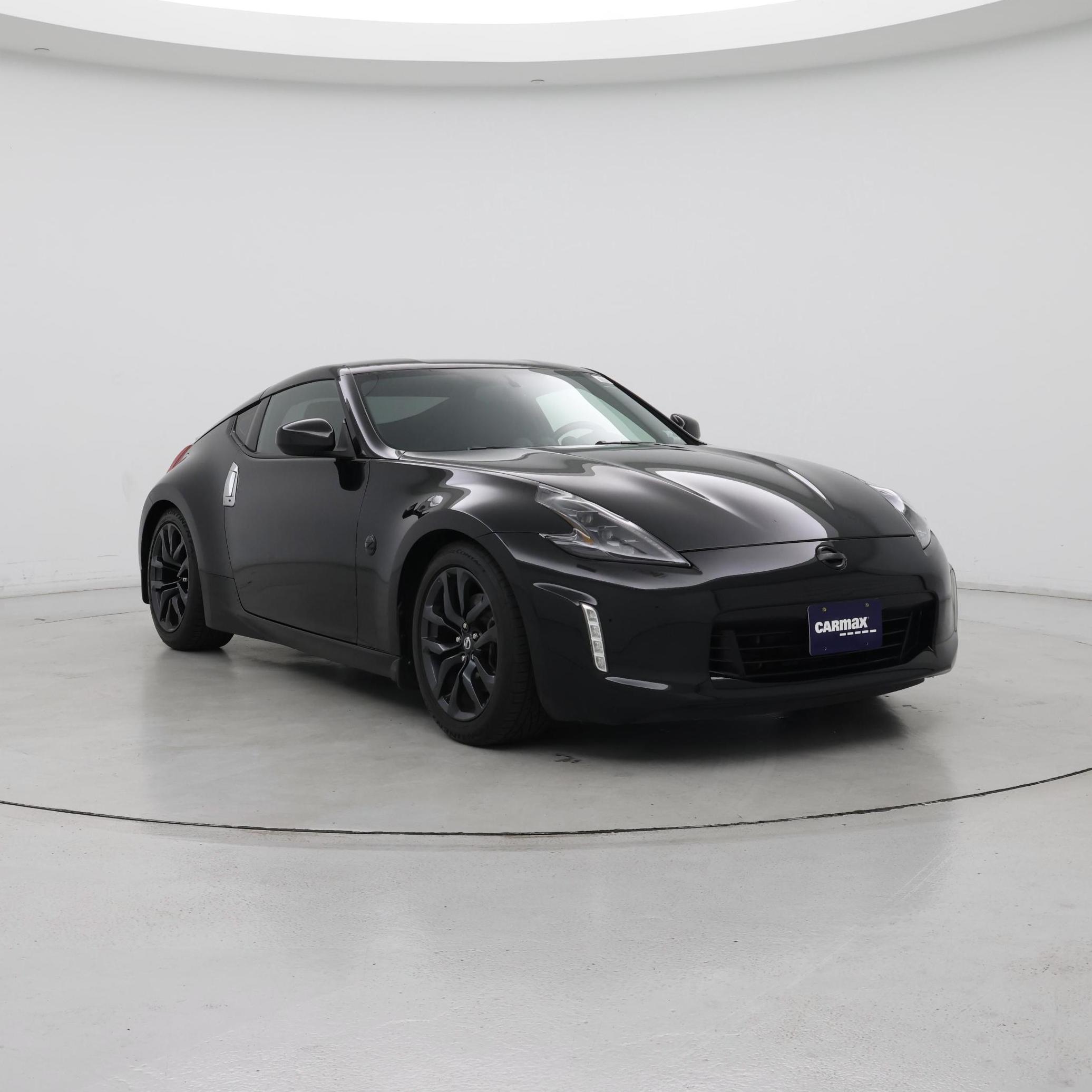 Black 2015 Nissan 370Z Coupe Rear-Wheel Drive Automatic
