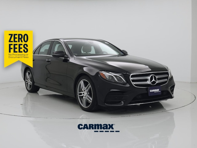 Black 2017 Mercedes-Benz E-Class Sedan Rear-Wheel Drive Automatic