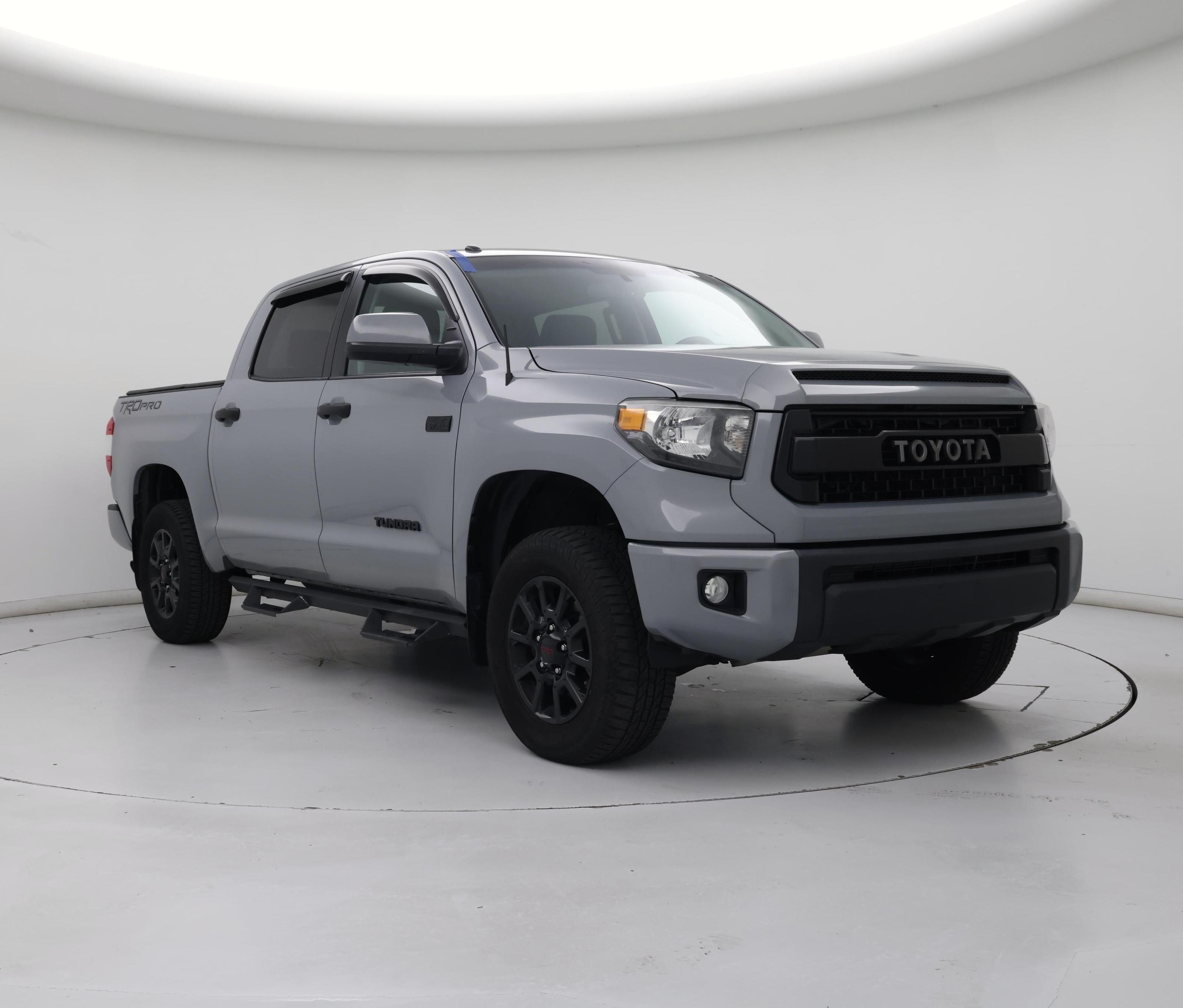 Gray 2017 Toyota Tundra Pickup Truck Four-Wheel Drive Automatic