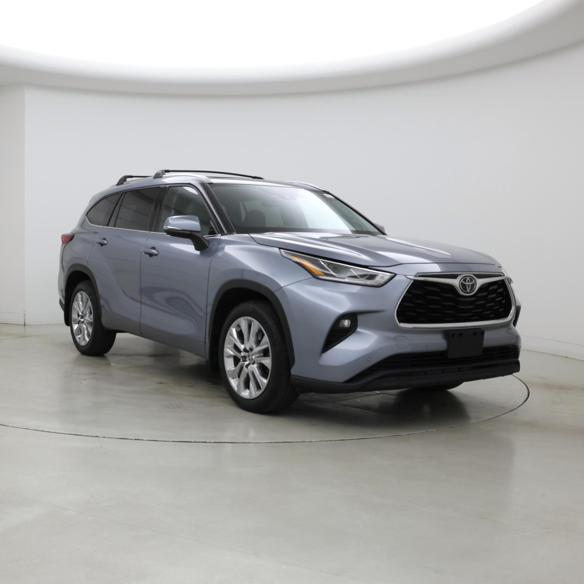 Blue 2021 Toyota Highlander SUV / Crossover All-Wheel Drive Automatic
