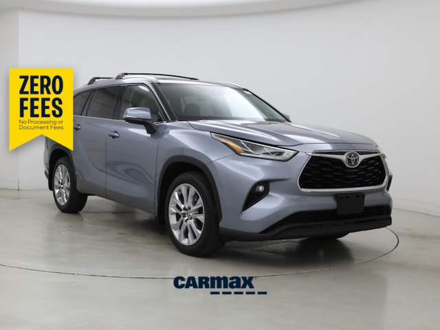 Blue 2021 Toyota Highlander SUV / Crossover All-Wheel Drive Automatic
