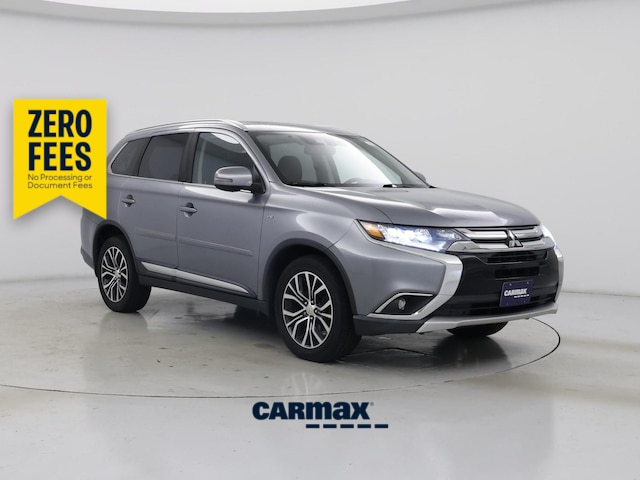 Gray 2017 Mitsubishi Outlander SUV / Crossover All-Wheel Drive Automatic