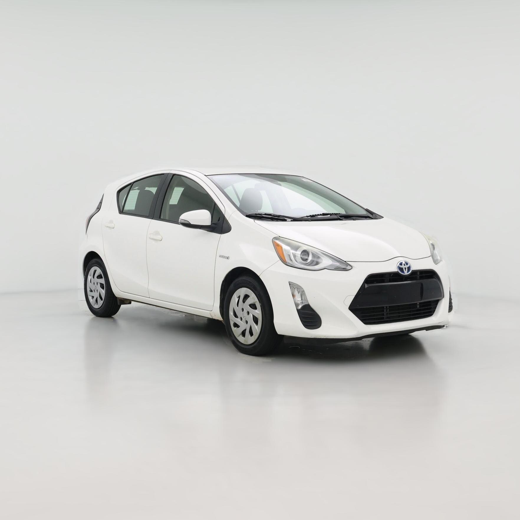 Used White Toyota Prius c near me for sale
