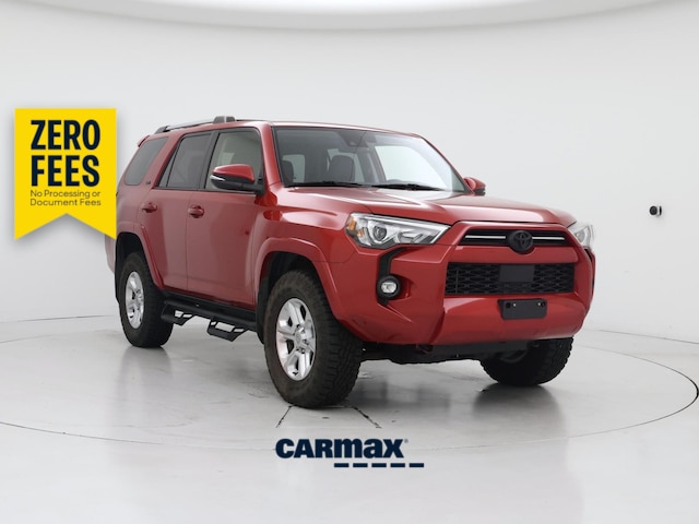 Red 2022 Toyota 4Runner SUV / Crossover Four-Wheel Drive Automatic