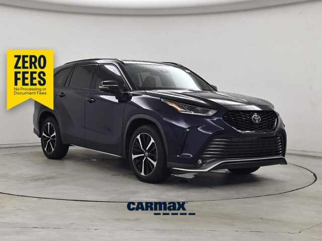 Blue 2021 Toyota Highlander SUV / Crossover All-Wheel Drive Automatic