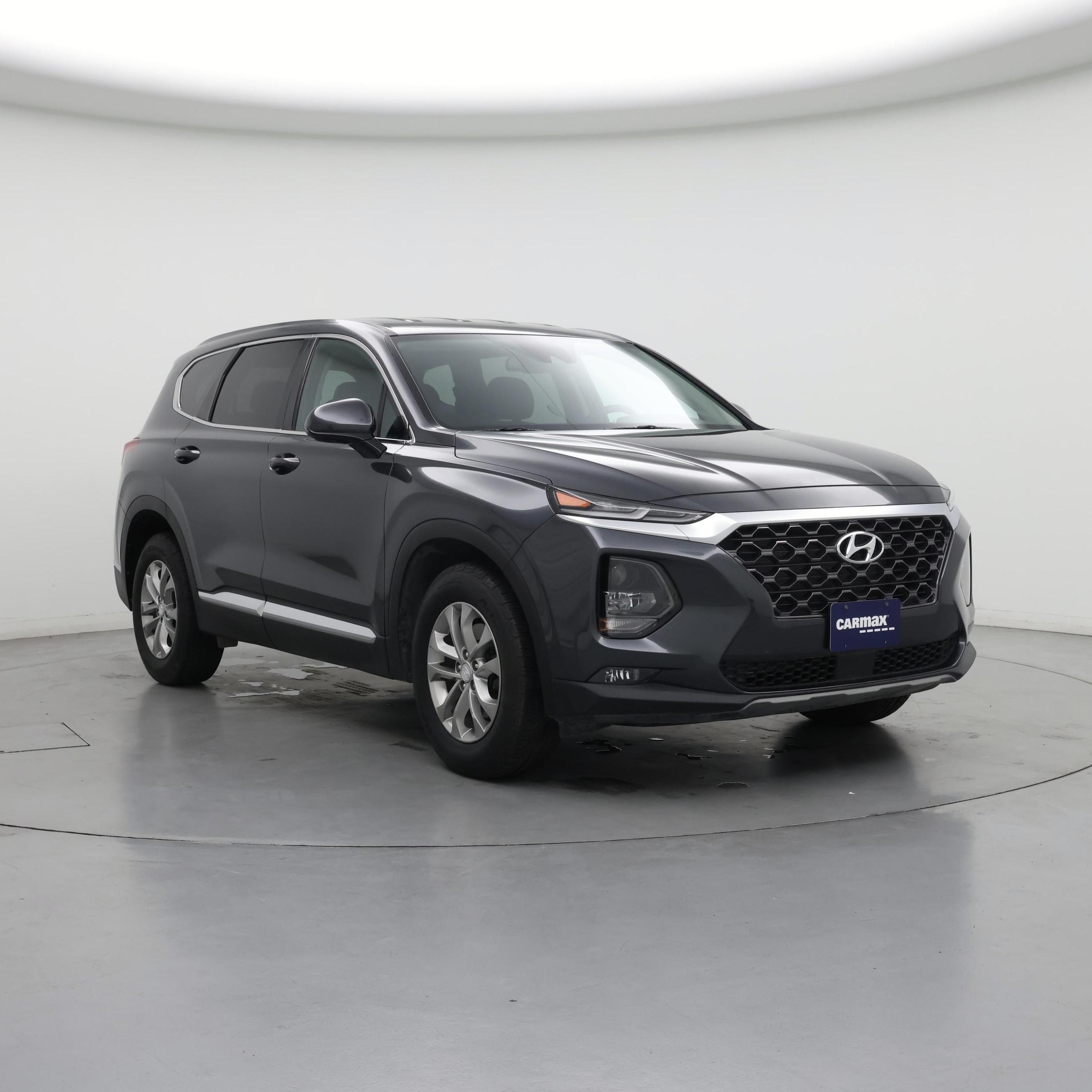 Gray 2020 Hyundai Santa Fe SUV / Crossover All-Wheel Drive Automatic