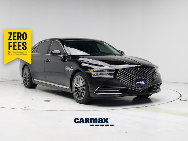 Black 2020 Genesis G90 Sedan Rear-Wheel Drive Automatic