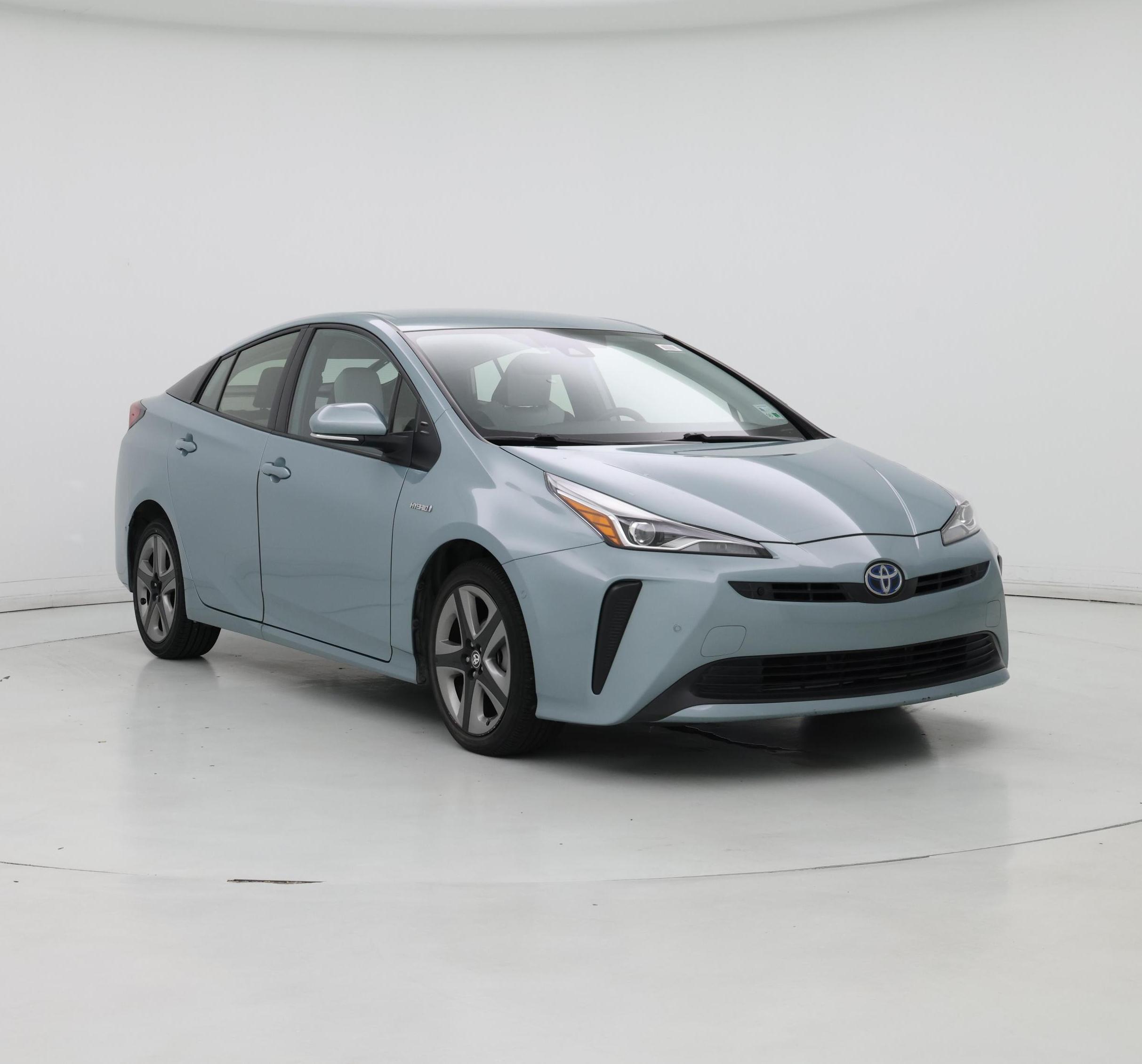 Green 2021 Toyota Prius Hatchback Front-Wheel Drive Automatic