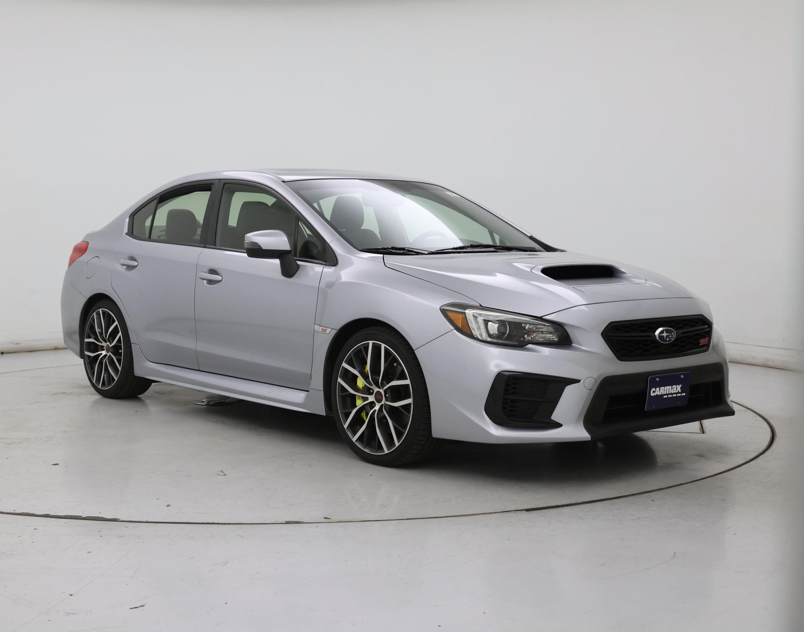 Silver 2021 Subaru WRX STI Sedan All-Wheel Drive Manual