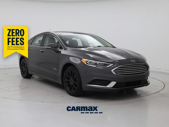 Gray 2018 Ford Fusion Energi Sedan Front-Wheel Drive Automatic