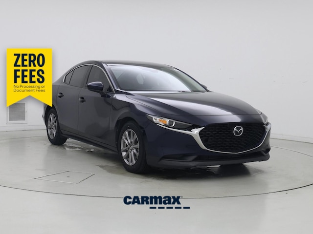 Blue 2021 Mazda MAZDA3 Sedan Front-Wheel Drive Automatic