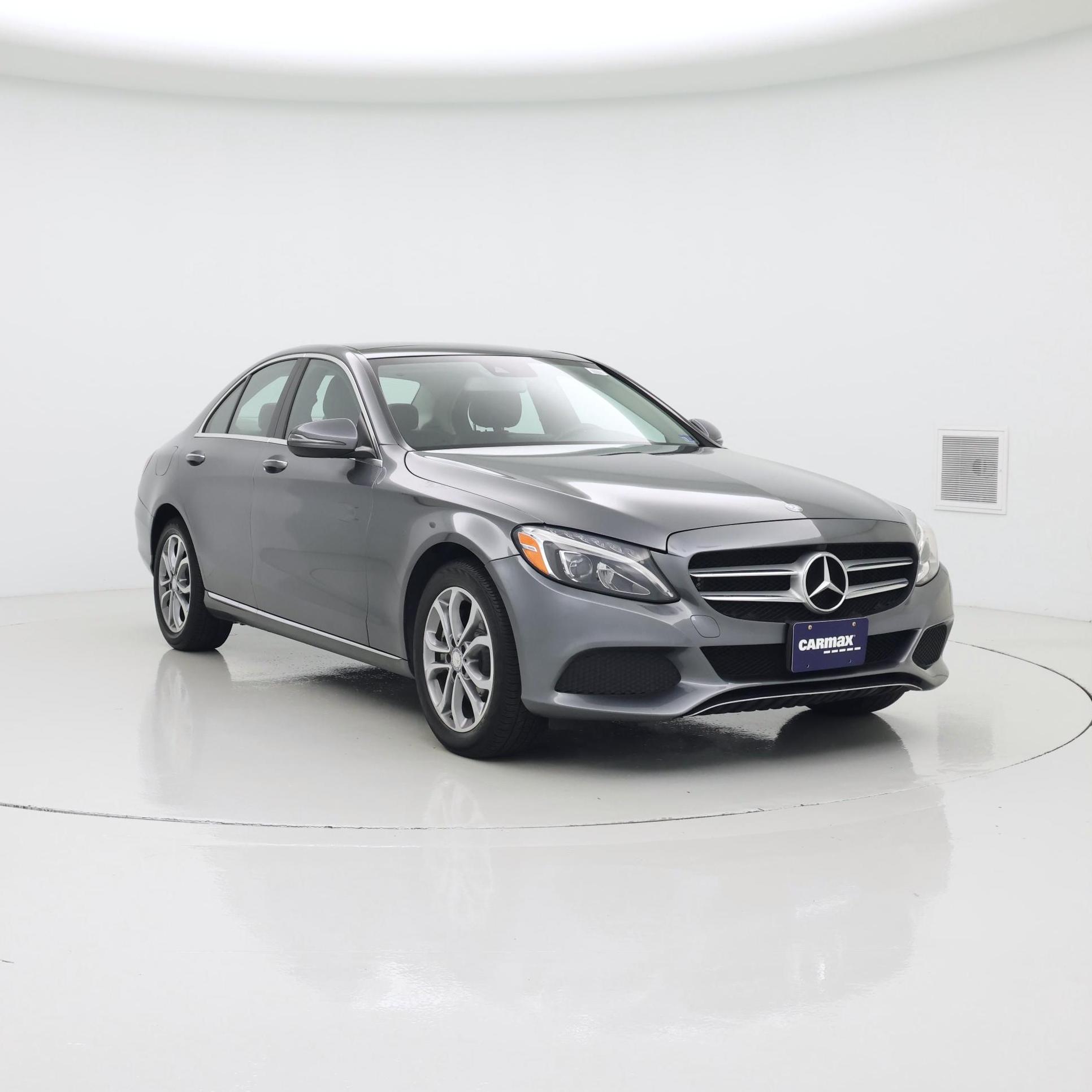 Gray 2017 Mercedes-Benz C-Class Sedan  Automatic