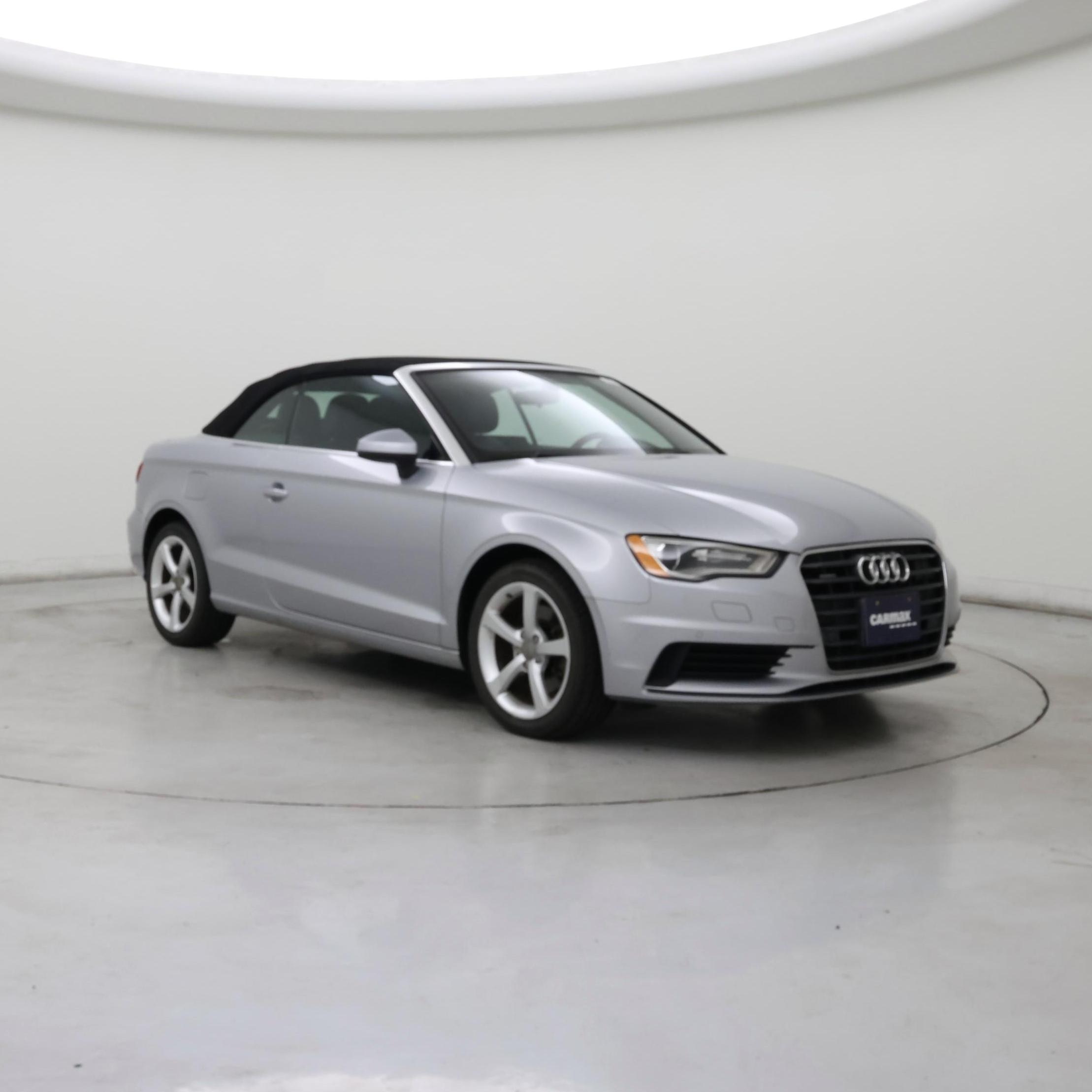 Silver 2016 Audi A3 Convertible All-Wheel Drive Automatic