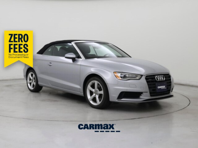 Silver 2016 Audi A3 Convertible All-Wheel Drive Automatic