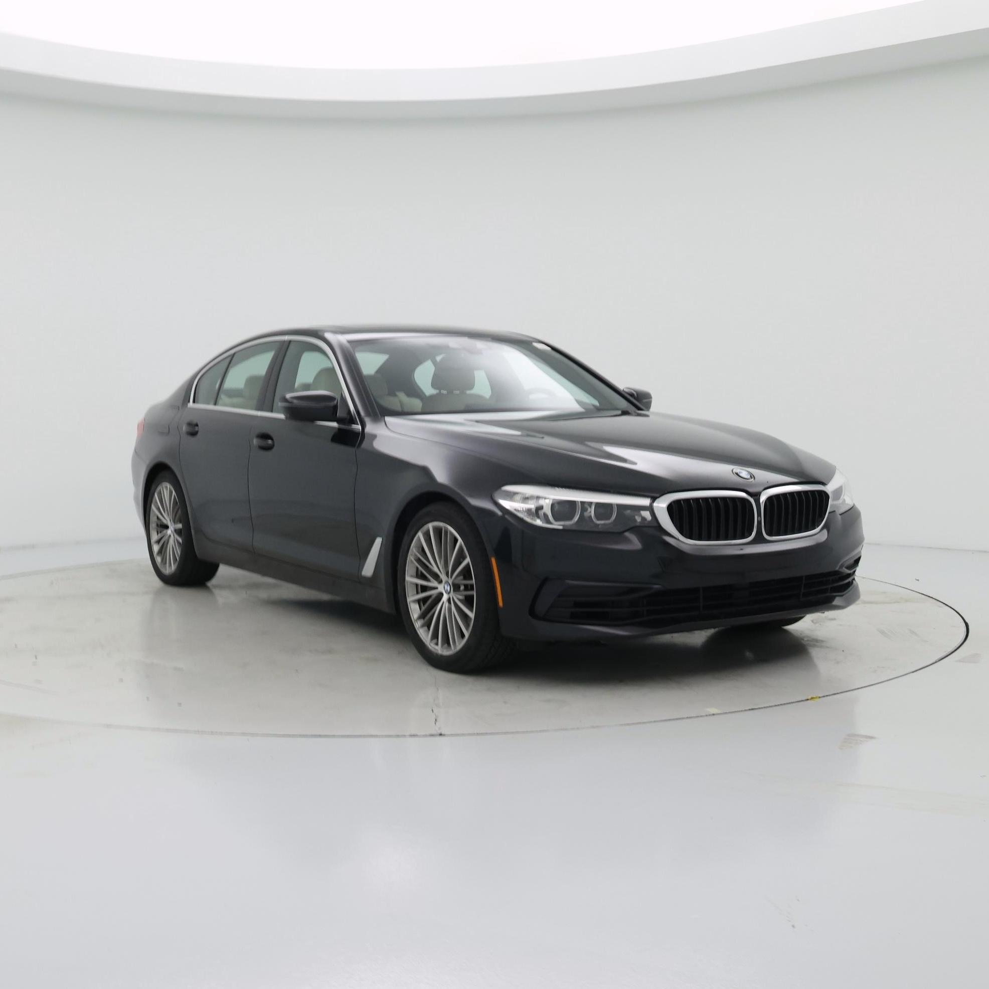 Black 2020 BMW 5 Series Sedan Rear-Wheel Drive Automatic