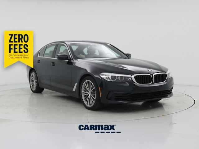 Black 2020 BMW 5 Series Sedan Rear-Wheel Drive Automatic