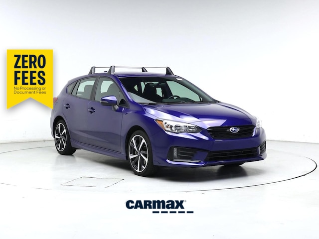 Blue 2023 Subaru Impreza Wagon All-Wheel Drive Automatic