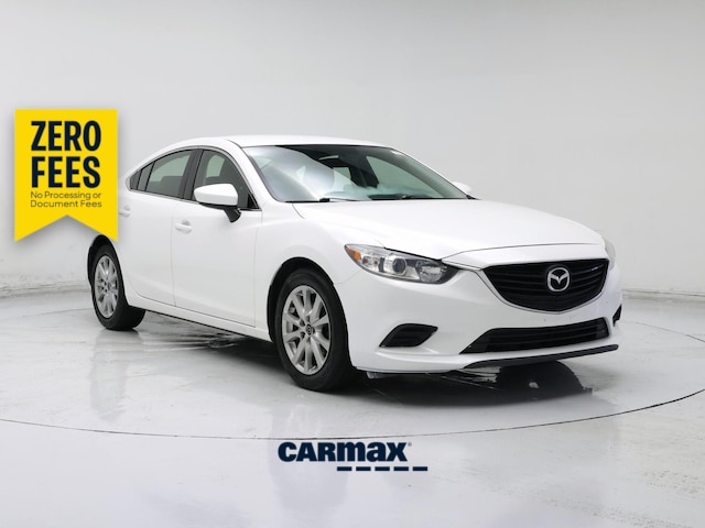 White 2014 Mazda MAZDA6 Sedan Front-Wheel Drive Manual