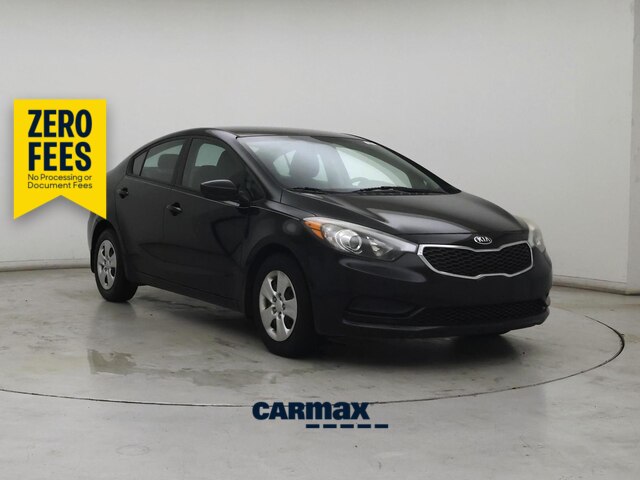 Black 2014 Kia Forte Sedan Front-Wheel Drive Automatic