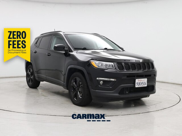 Black 2021 Jeep Compass SUV / Crossover Front-Wheel Drive Automatic